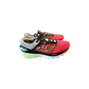 Saucony Triumph ISO 2 Womens Running Shoes Size 8 Coral Silver S10290-3 Everun